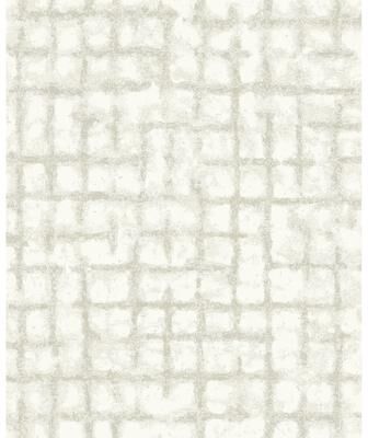 Scott Living Shea Gold Distressed Geometric Wallpaper