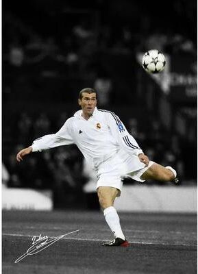 Uplift Essentials Modern Soccer Player Portrait   HD Football Canvas Wall Art style 3 8 X 12 In