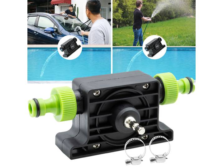Bohrmaschinenpumpe zum Aus- und Umpumpen von Wasser, bis zu 1200 L/h