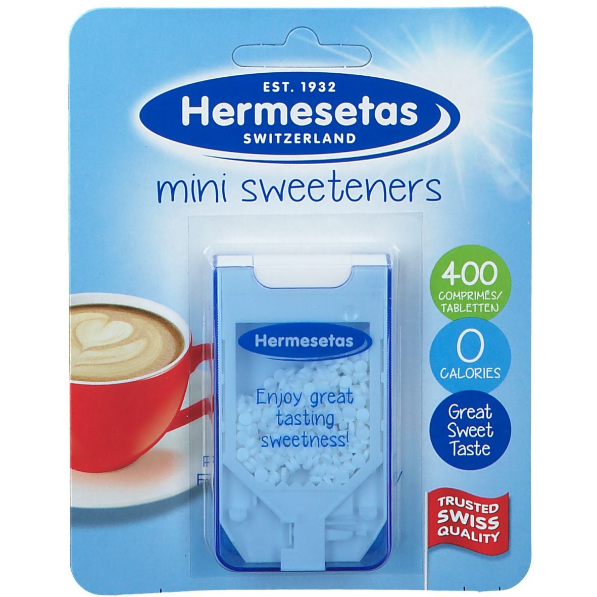 Hermesetas Mini Sweets ok Nlfren 400 St Tabletten