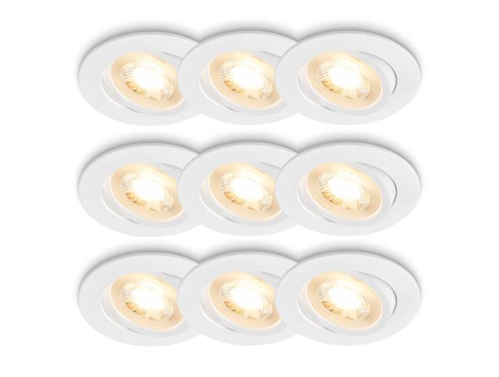 BRILONER LEUCHTEN LED Einbauleuchte PIWO 7686066 , weiß, Leuchten, LED Einbauleuchte