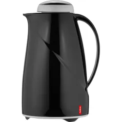 Helios Isolierkanne Wave 1,5 l, schwarz