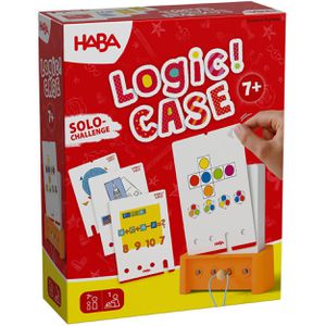 Haba Lernspiel 2013177001, Logic! CASE 7+ Solo Challenge, ab 7 Jahre, 1 Spieler