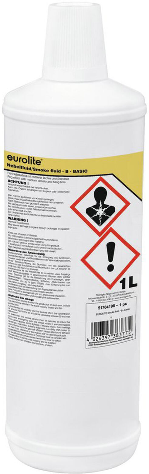 EuroLite Smoke Fluid -B- Basic, 1l Nebelfluid