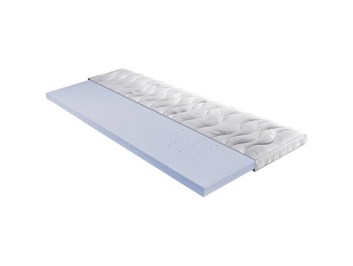 Novel Topper, Weiss, Textil, Füllung: Polyester, 80x200 cm, Lga, Bezug abnehmbar/waschbar, atmungsaktiv, schadstoffgeprüft, alternative Grössen erhältlich, Bezug rundum abnehmbar, Schlafzimmer, Matratzen, Topper