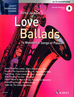 Schott Love Ballads A-Sax