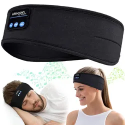 Smartes Kopfhörer-Stirnband, Bluetooth 5.4, Freisprecher & Sprachsteuerung, schwarz: Ein bequemer Begleiter für Sport, Schlaf & Reisen