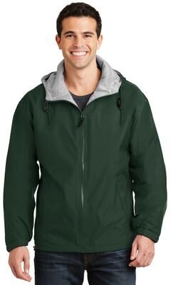 Port Authority JP56 Team Jacket in Hunter/Light Oxford size 2XL   Polyester Blend