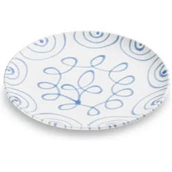 Gmundner Keramik Blaugeflammt, Teller, Blau