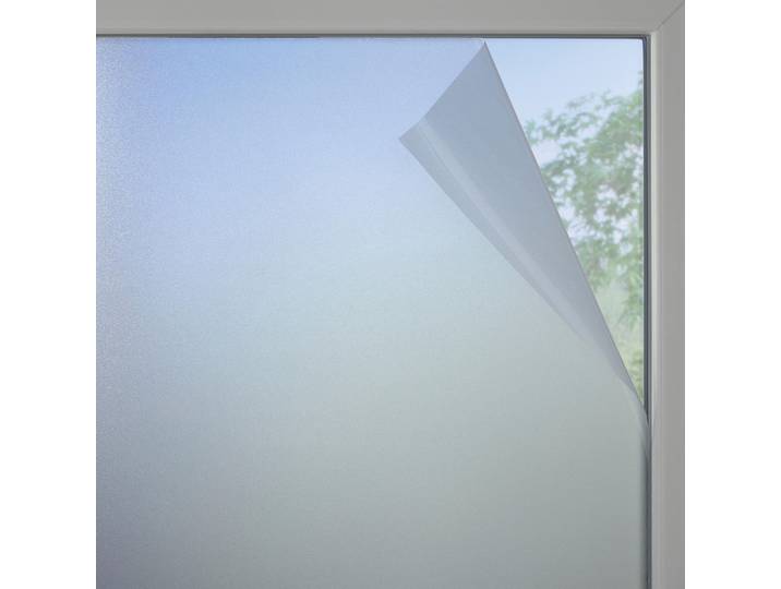 Fensterfolie GARDINIA Gr. 2, weiss (weiß), B:90cm L:200cm, PVC, Fensterfolien, Fensterfolie, filtert UV-Licht