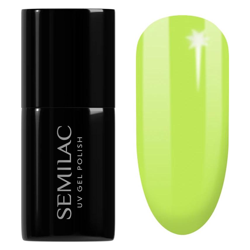 Semilac UV Hybrid Nagellack 604 Luminous Lemon 7ml (Leuchtende Zitrone, Luminous Lemon, UV-Gel Lack) (46444328)