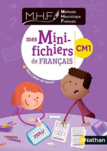 Nicolas Pinel - Méthode heuristique de français : mes mini-fichiers de français CM1 + mon cahier de leçons - Preis vom 09.10.2026 07:28:09 h