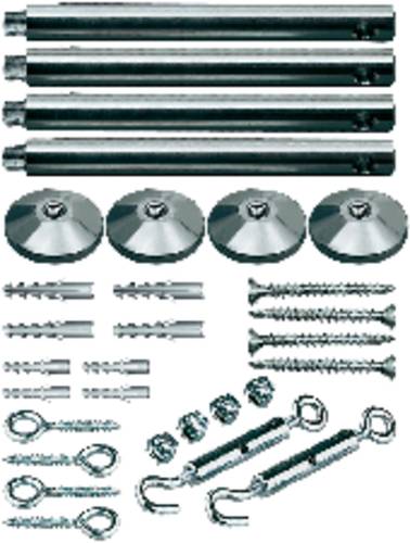 Paulmann 17834 Niedervolt-Seilsystem-Komponente Spann-Montageset Chrom