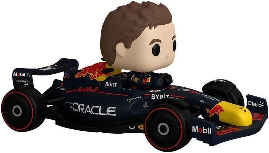 Funko Pop! Max Verstappen Oracle Racing figuur in auto model 307