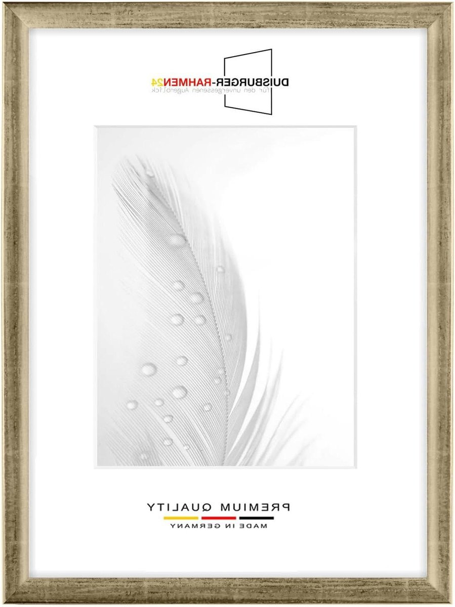 Zilveren houten fotolijst op maat - 61 x 915 cm