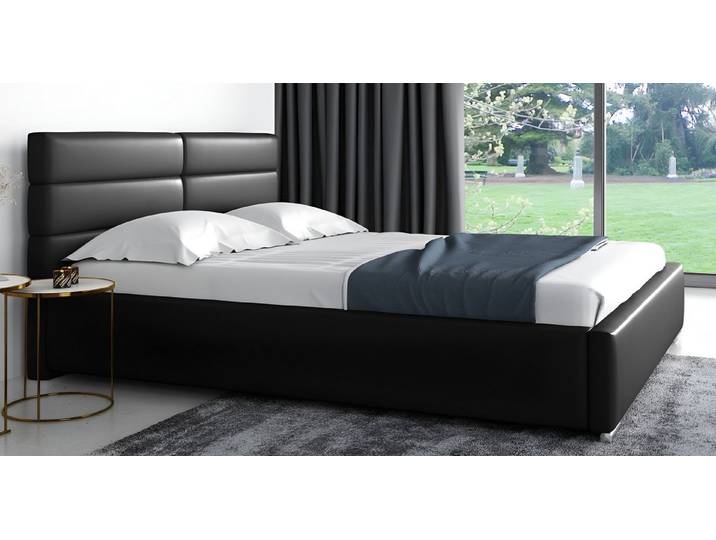 Xlmoebel Polsterbett Holzgestell Doppelbett im Hotel-Design mit Polsterkomfort (Bett, Bett), Hergestellt in Europa