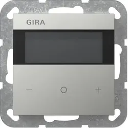 Gira 2005600 Raumklimasensor Komfort KNX System 55 Edelstahl(lack.)