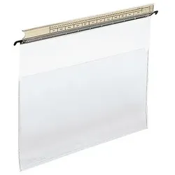 Hängetasche ALPHA 19380000 DIN A4 PVC transparent - transparent