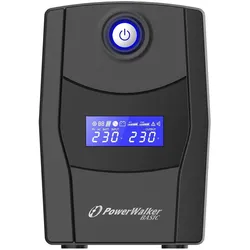 Powerwalker VI 1000 STL (1000 VA, 600 W, Line-Interaktiv USV), USV