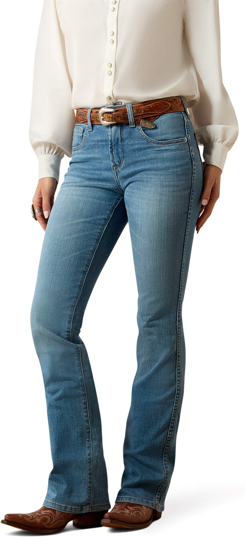 Women's High Rise Lorena Boot Cut Jeans in Tennessee, Size: 25 XL by Ariat