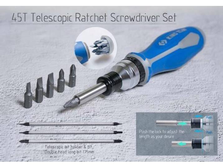 King Tony 2539MRV04 Set d'outils 1/4 pouce 39 pièces