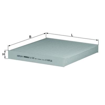 KNECHT Filter, Innenraumluft la343 für KIA