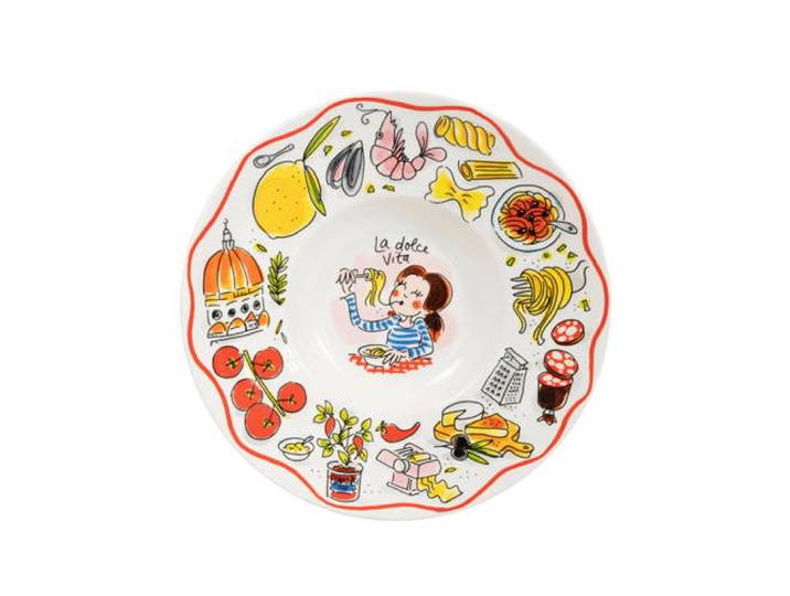 Blond Amsterdam diep bord Pasta (Ø24 cm)