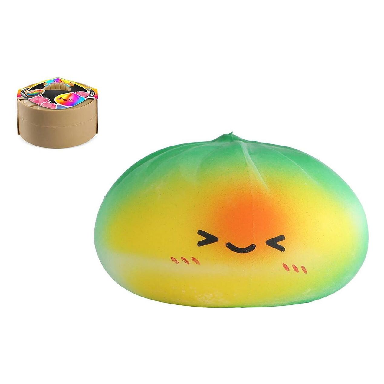 Trend Toys Regenbogen Squish Dumpling im Krbchen (201080)