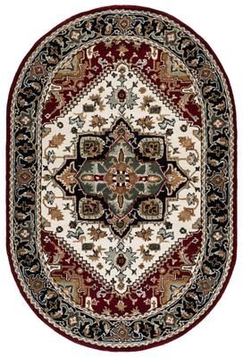 SAFAVIEH Handmade Heritage Asia Traditional Oriental Wool Rug