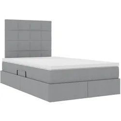 vidaXL, Bett, Bevenas (Block mit Quadraten) (120 x 200 cm)