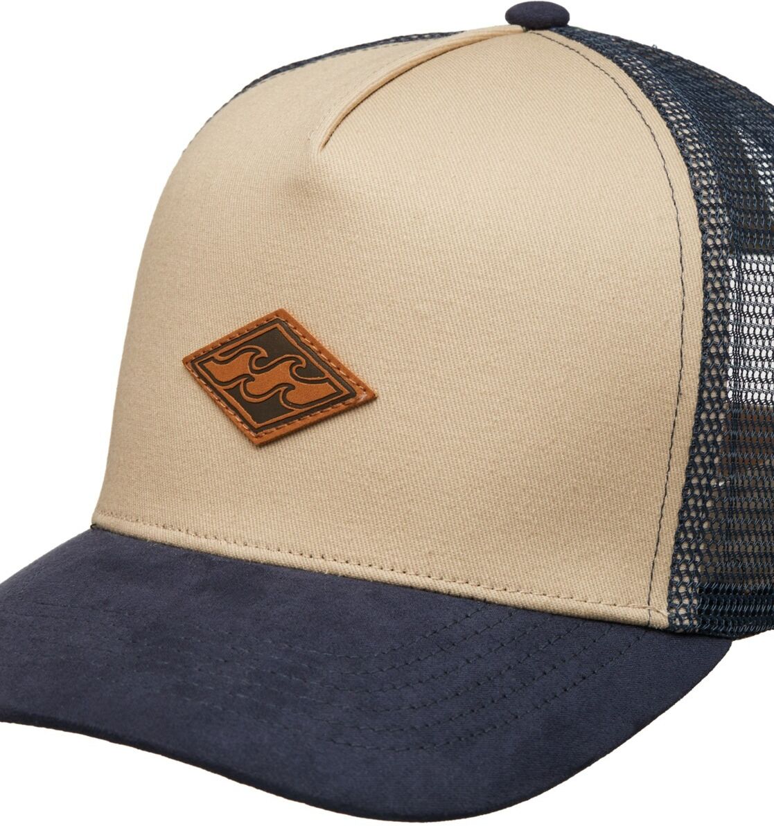 Trucker Cap BILLABONG "Diamond", Herren, beige (caslte rock), Baumwolle, Caps Trucker Cap