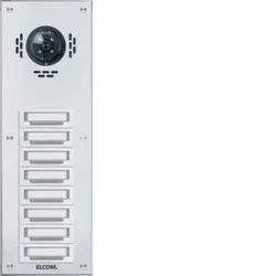 Elcom 5408740BTC TAP-8/1 Aussenstation für Kamera-Türlautsprecher 8/1 AP weiß STABILA