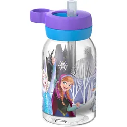 Mepal Campus Kinder Trinkflasche mit Trinkhalm und auslaufsicherem Verschluss 450 ml Frozen Friends