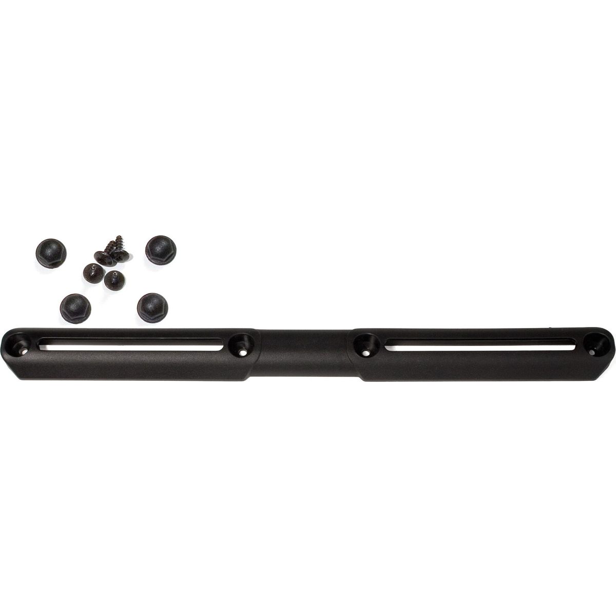 Ortlieb QL1 Schiene, Lang asphalt - black E169