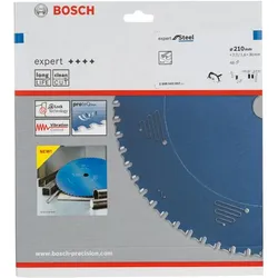 Bosch Sägeblatt, Expert for Steel, 210X30X2,0mm Z48