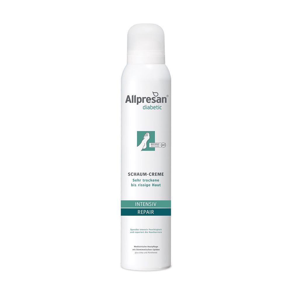 Allpresan diabetic Inten.+Repair m.Urea Schaum-Cr. 200 ml Schaum
