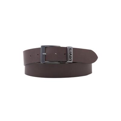 Hüftgürtel LEVI'S "Gürtel ASHLAND", Herren, Gr. 90, braun, Obermaterial: 100% Rindveloursleder CVL., Gürtel Hüftgürtel