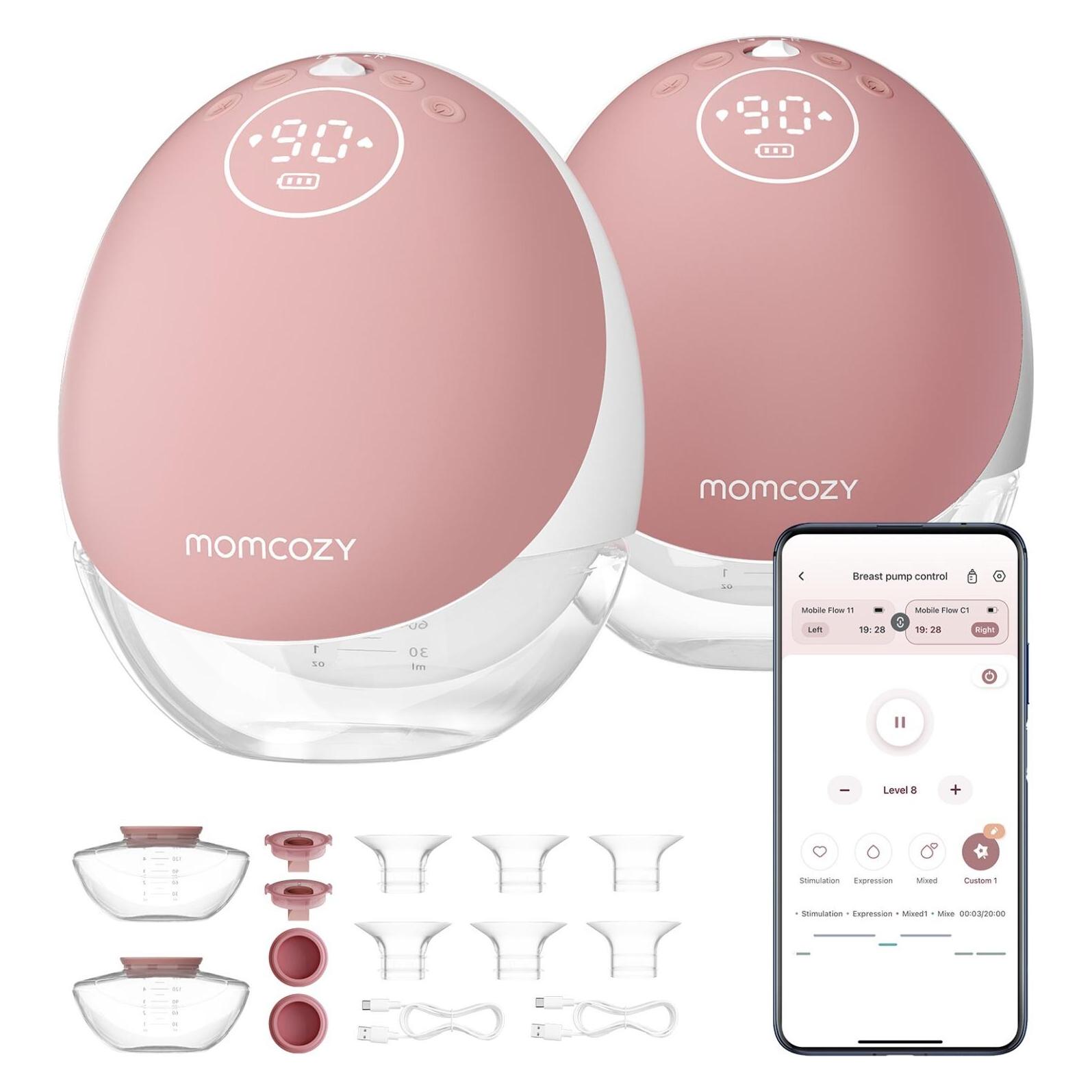 Momcozy Doppelte Milchpumpe M9 (BP225-NR71BA-A)