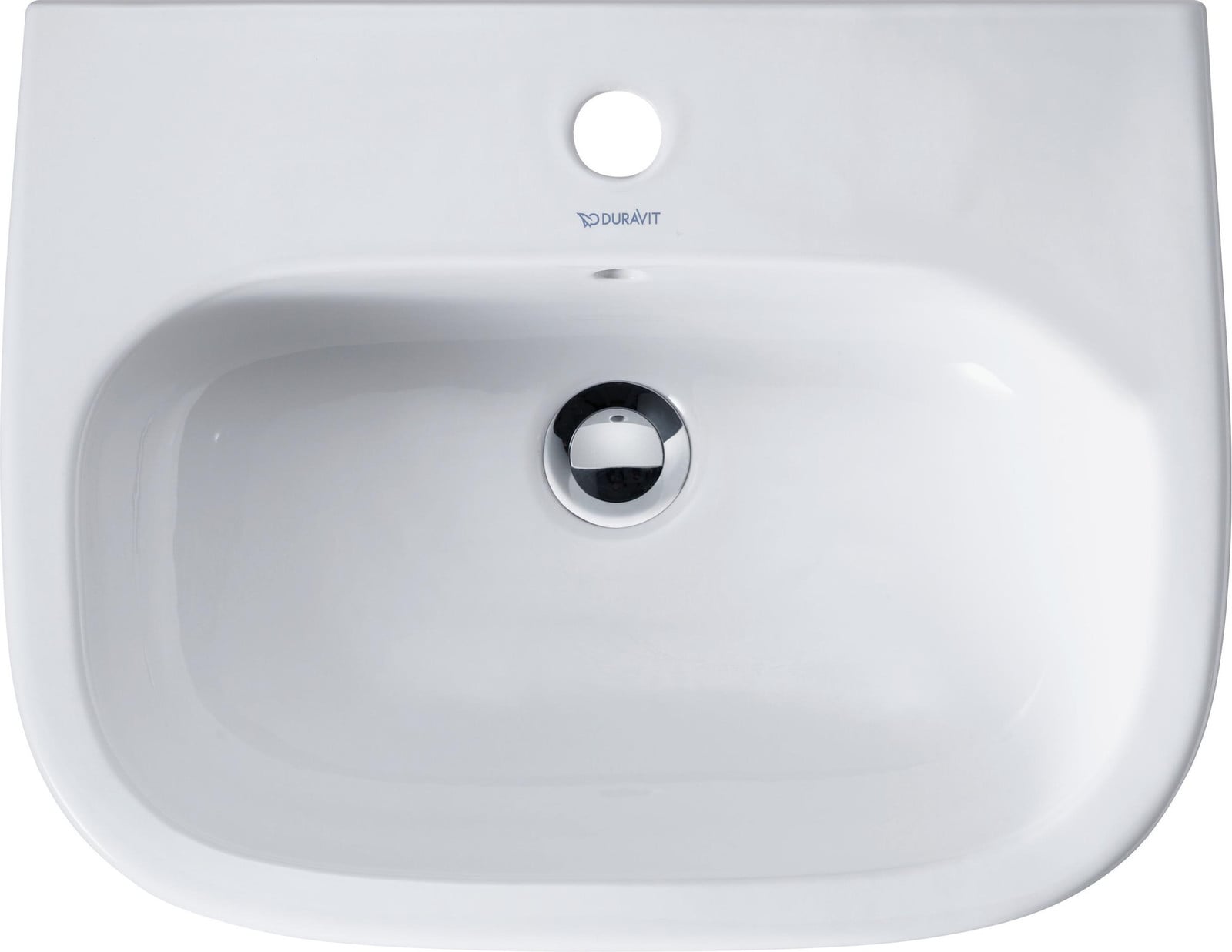Duravit D-Code wastafel, Breedte: 55 cm