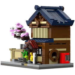 JAMARA-402974 CaDA Mini Japanisches Bad 1:65 Bricks