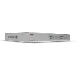 Lindy 39527 Tastatur/Video/Maus (KVM)-Switch Rack-Einbau Silber