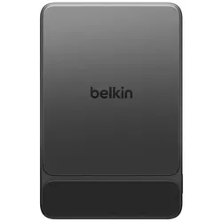 Belkin UltraCharge Pro, Slim Magnetische Powerbank 10.000mAh Qi2, 25 W, PD30w mit Display, schwarz metal