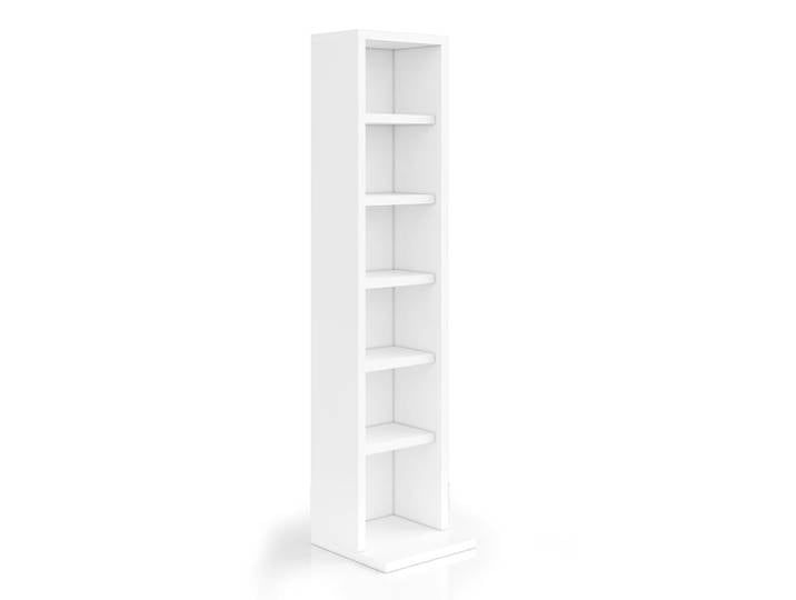 Étagère cd, blanc 21 x 91.8cm