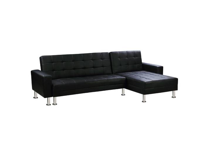 Habitat Garten Ecksofa theo Schwarz, 260x144 cm, Wohnzimmer, Sofas & Couches, Wohnlandschaften, Ecksofas
