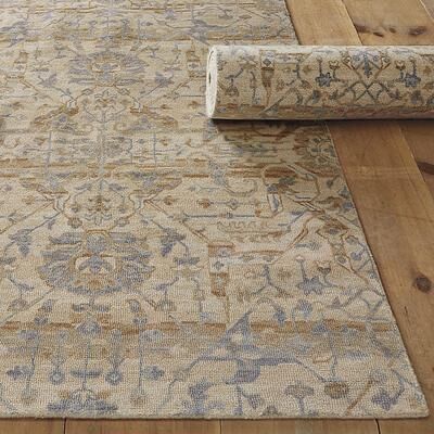 Sanchez Printed Tufted Rug - 5' x 8' - Ballard Designs