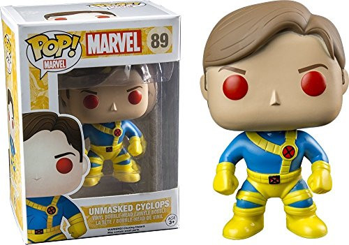 Funko Pop! Marvel X-Men Cyclops ongemaskerd vinyl bobble hoofd figuur #89
