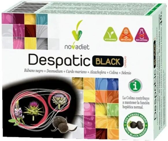 Novadiet Despatic Black Vegan 60 VCaps