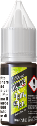 01 Vape Lem & Ice Aroma Concentrato 10ml Limone Lime Ghiaccio