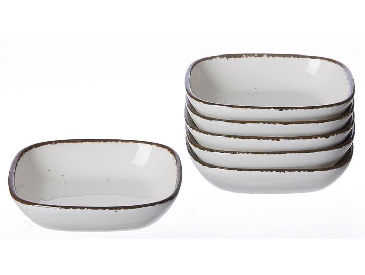 Dipschale RITZENHOFF & BREKER CASA , beige (creme), B:10cm H:2cm, Porzellan, Schüsseln, Dipschale, spülmaschinenfest