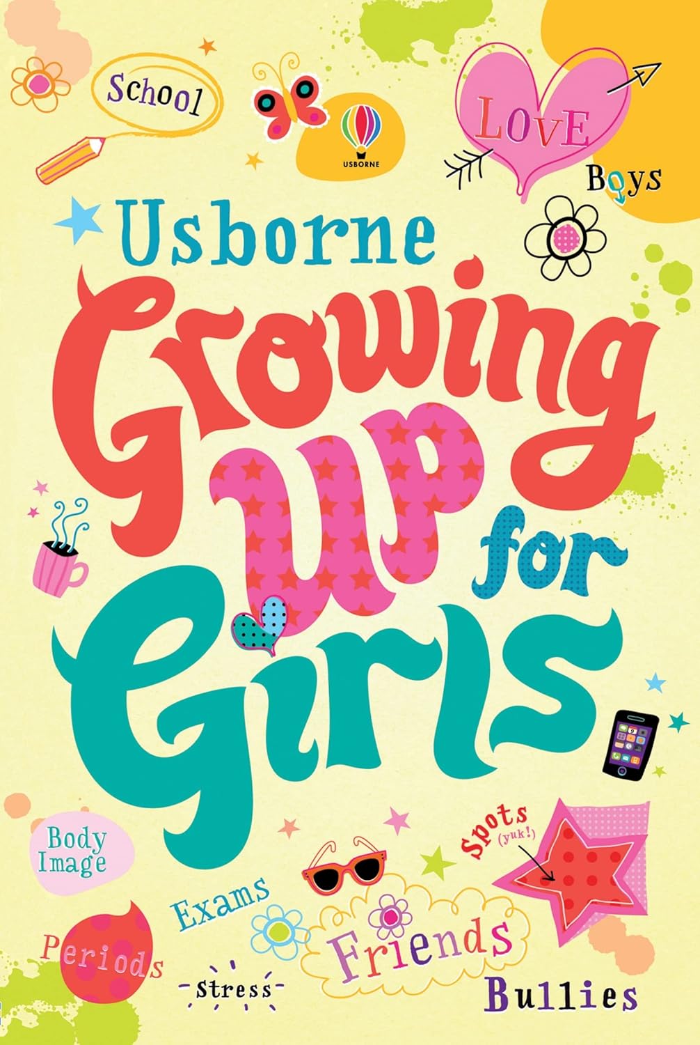 Usborne Growing Up for Girls by Felicity Brooks   Puberty & Teen Guide for Girls Ages 9-14